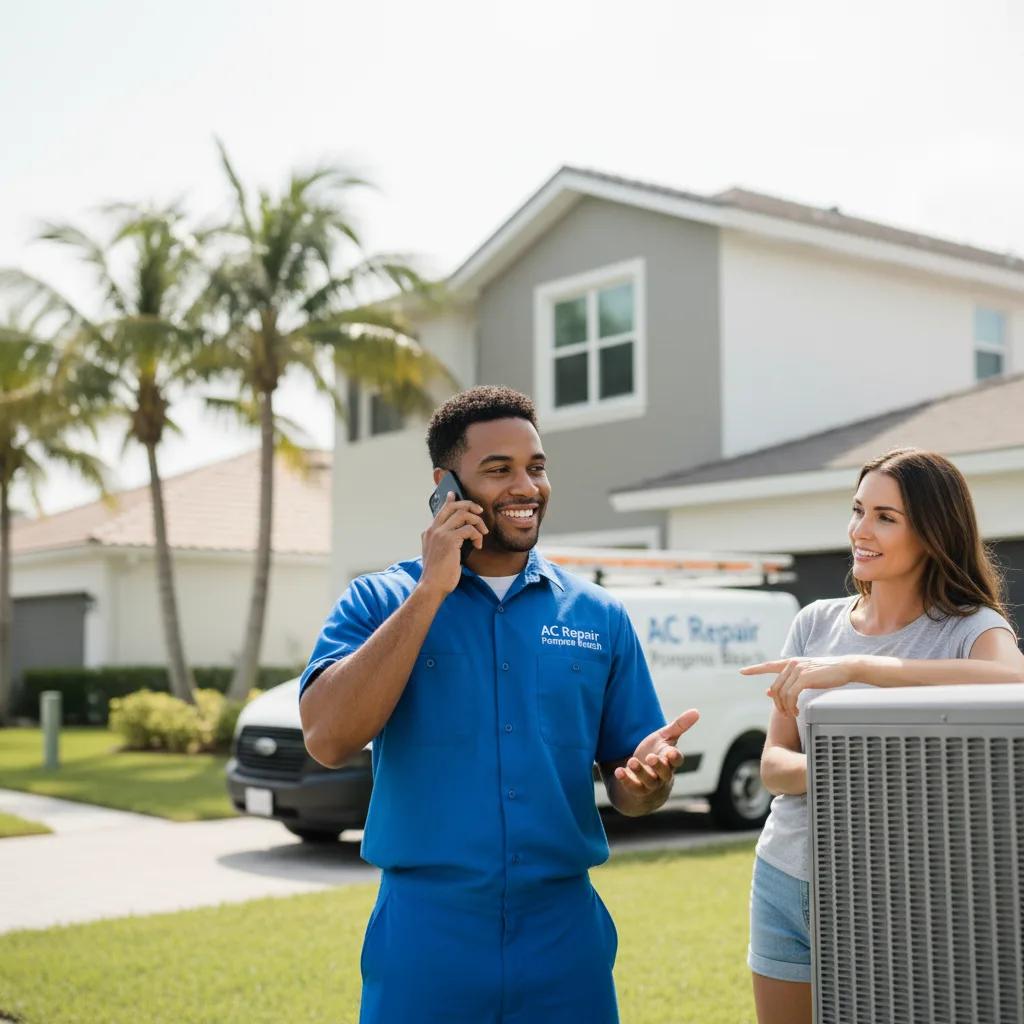 AC Repair Pompano Beach customer support in Forest Park